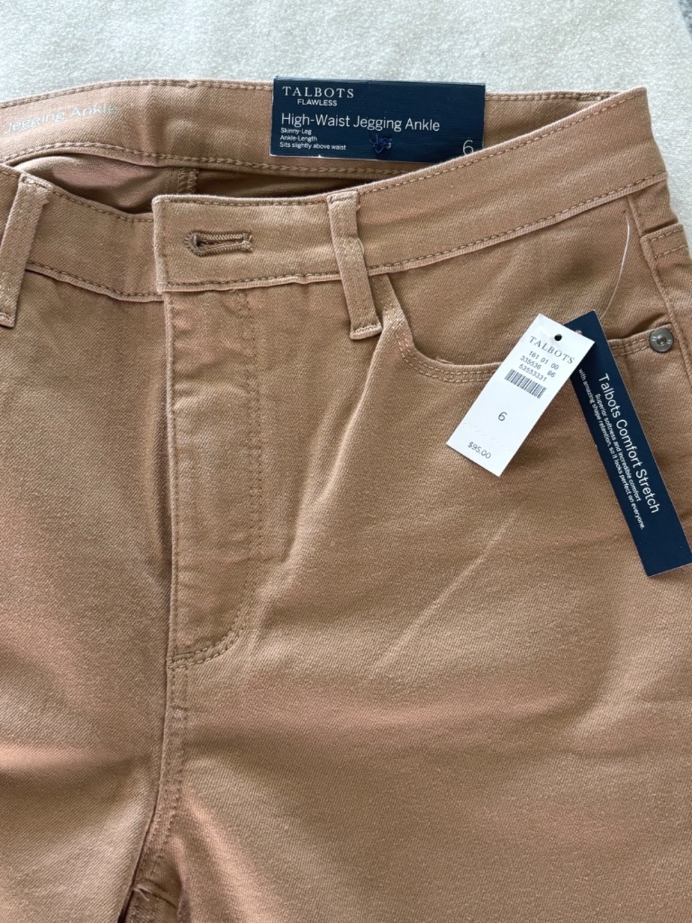 NWT Talbots Flawless High Waist Ankle Jean Sz 6 - Picture 3 of 11